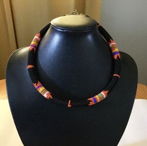 African Beaded Chocker - NEW
